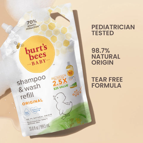 Baby Shampoo & Wash Refill